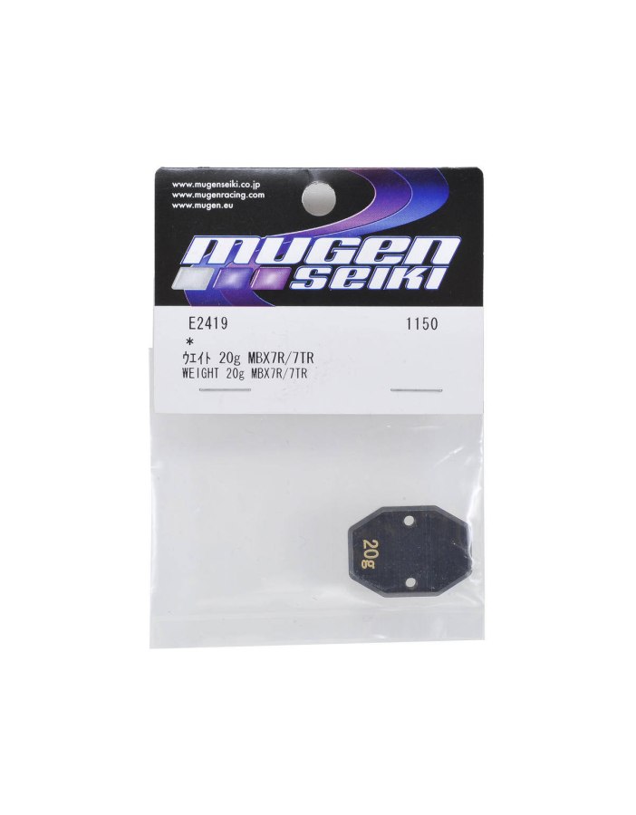 Peso 20Gr Chasis Mugen MBX8r | Big Bang Hobbies