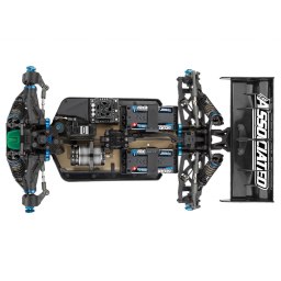 Team Associated RC8B4.1e 1/8 Buggy électrique de compétition Vue de dessus