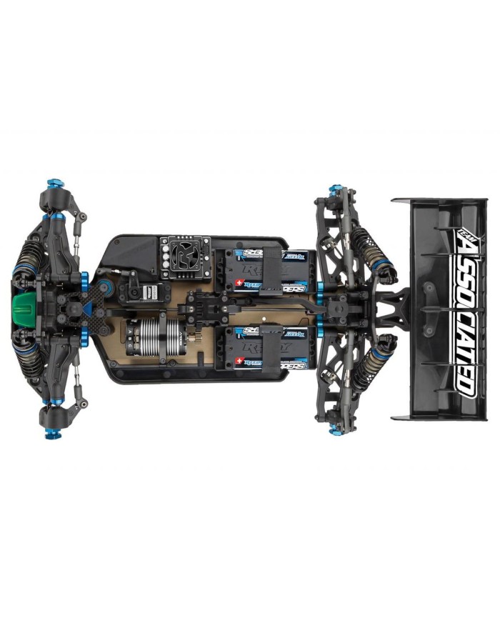 Team Associated RC8B4.1e 1/8 Buggy électrique de compétition Vue de dessus