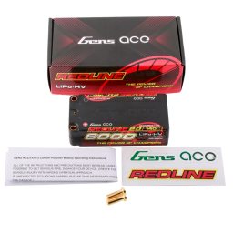 Gens Ace Redline Series 6000mAh Shorty 7.6v 140C | Big Bang Hobbies