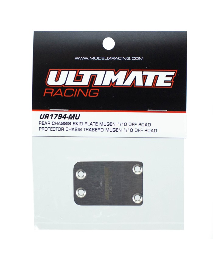 Ultimate Racing Mugen MSB1 Rear Chassis Skid Plate