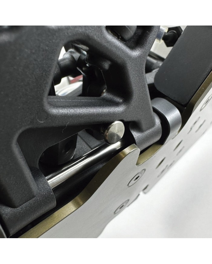 Vis de butée en titane 4x12mm Ultimate Racing (4 pcs)