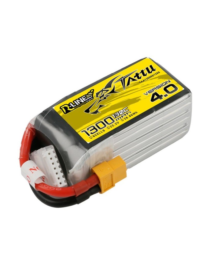 Tattu R-Line 1300mAh 22.2v 130C | Big Bang Hobbies