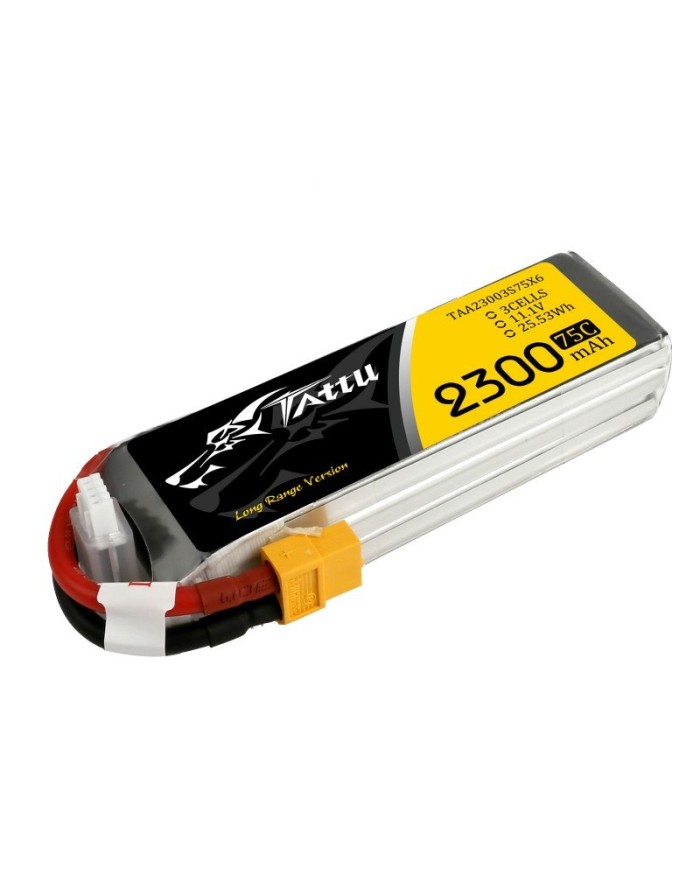 Tattu 2300mAh 11.1v 75C | Big Bang Hobbies