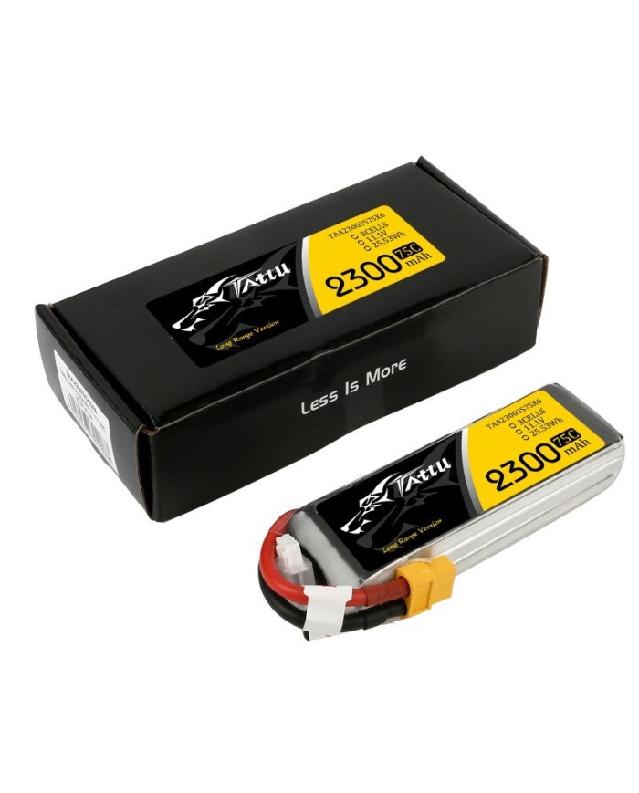 Tattu 2300mAh 11.1v 75C | Big Bang Hobbies
