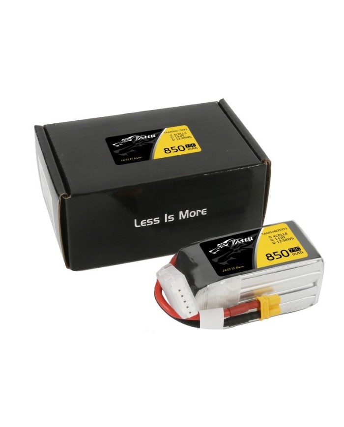 Tattu 850mAh 14.8v 75C- Big Bang Hobbies