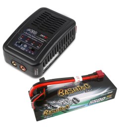 Combo Chargeur SkyRC + Batterie LiPo 5500mAh Gens Ace