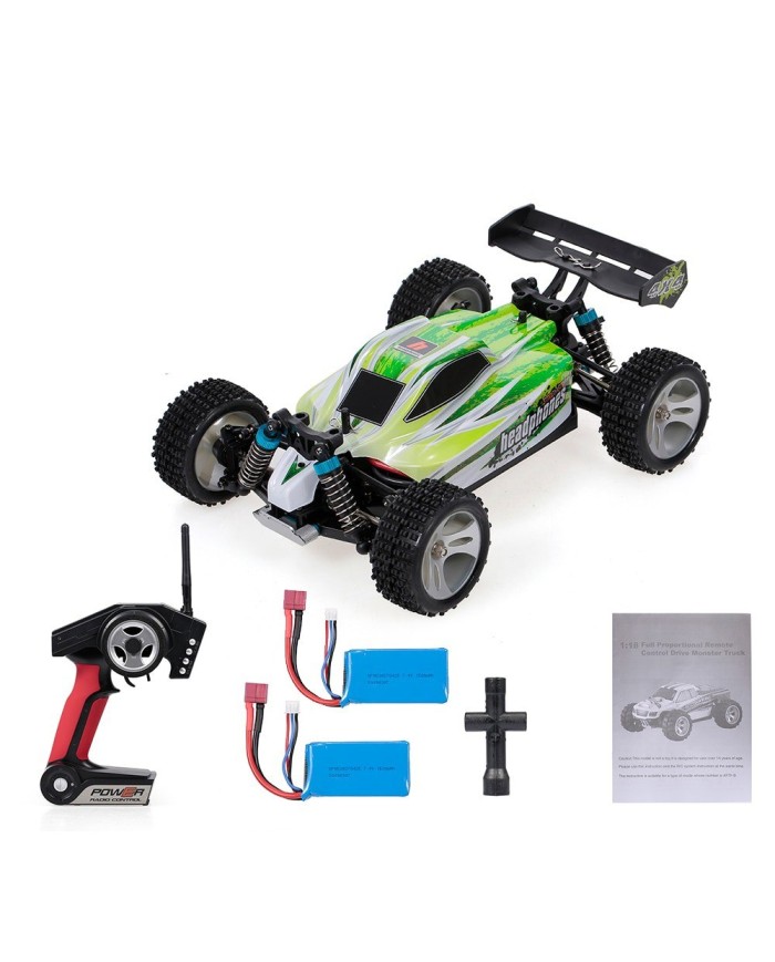 Coche Teledirigido Wltoys 70km/h con Batería Extra | Big Bang Hobbies