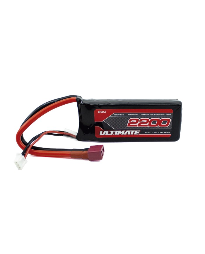 Batería Ultimate LiPo 7.4v 2200mAh | Big Bang Hobbies