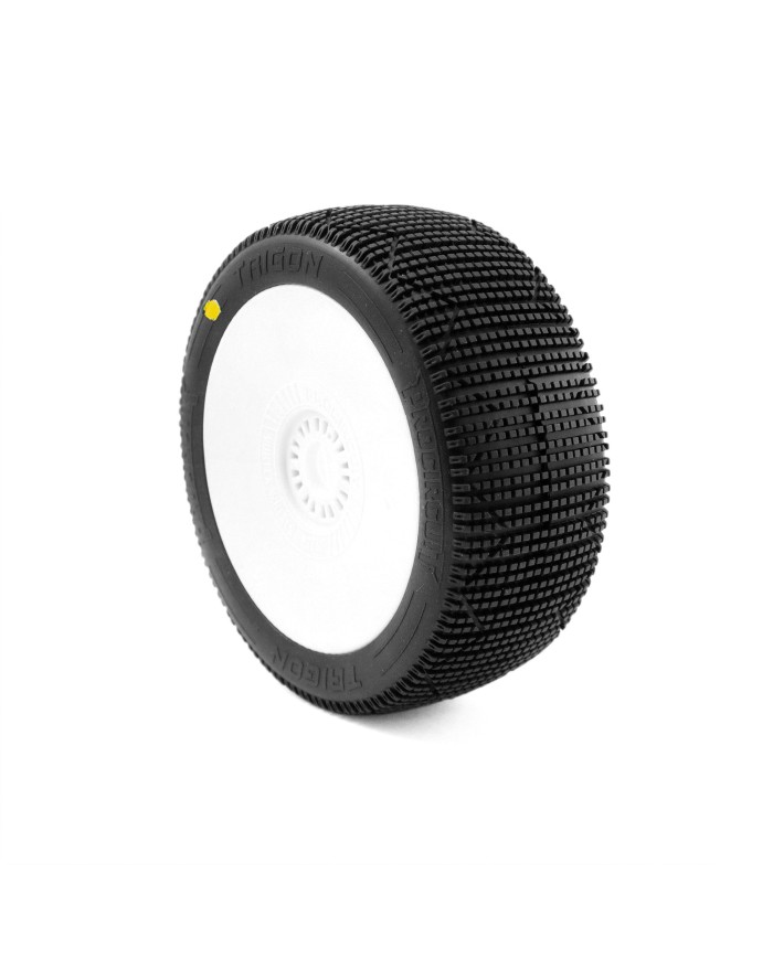 Procircuit Trigon v3 Pre-Mounted White Wheel | Big Bang Hobbies