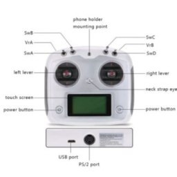 Émetteur FlySky i6S 10CH + Récepteur iA6B RC | Big Bang Hobbies