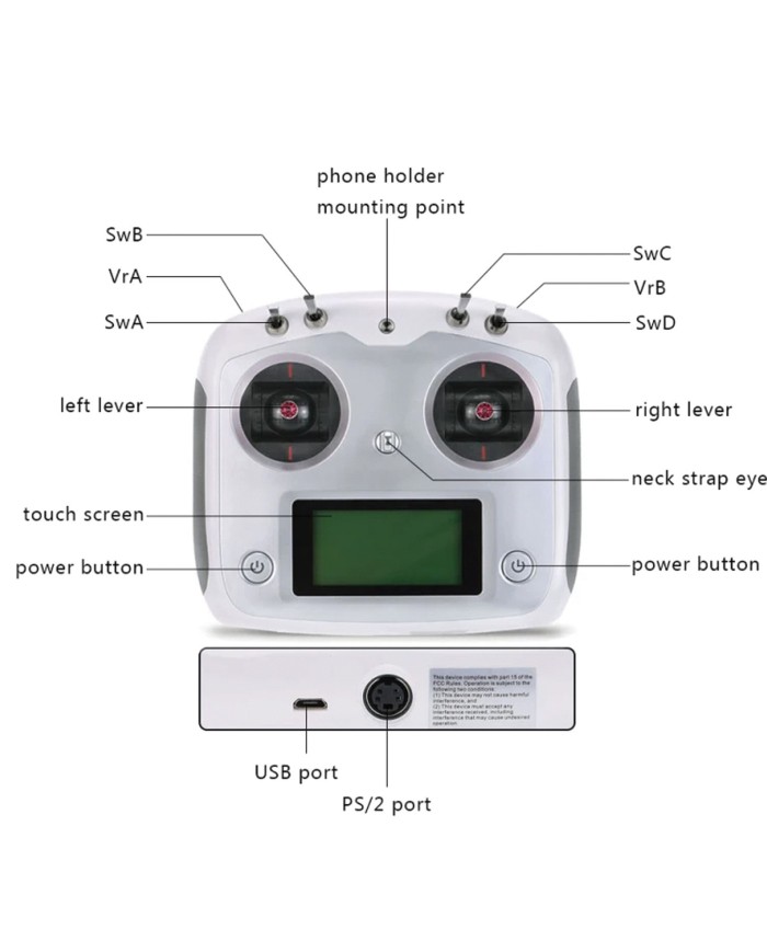 FlySky i6S 10CH + iA6B Receiver RC | Big Bang Hobbies