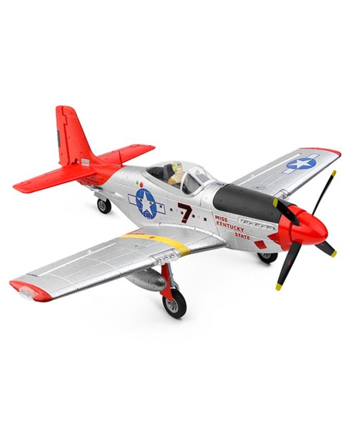 Wltoys XK A280 P-51 Mustang 2.4Ghz - Avion Acrobatique RC