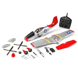 Wltoys XK A280 P-51 Mustang 2.4Ghz - Avion Acrobatique RC