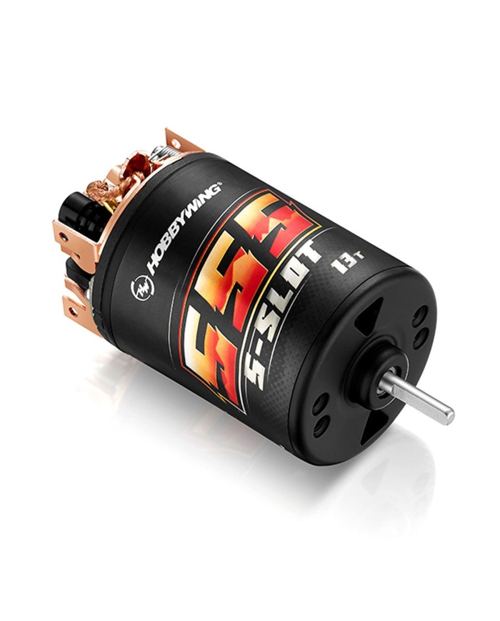 Motor Hobbywing Quicrun 555 13T Brushed – Potencia de Alto Nivel