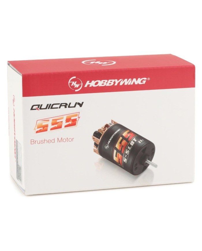 Motor Hobbywing Quicrun 555 13T Brushed – Potencia de Alto Nivel