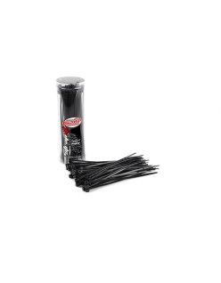 Team Corally Colliers de serrage noirs (50) - Électronique | Big Bang Hobbies