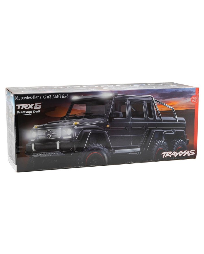 Traxxas TRX-6 Mercedes G 63 AMG 6x6 Crawler RC | Potencia y Lujo en 6 Ruedas