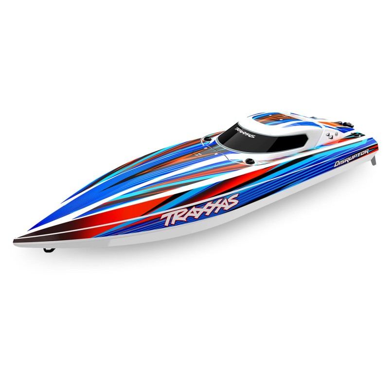 Traxxas Disruptor 4S 40+ MPH High-Performance Boat Blue