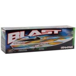 Traxxas Blast 24" RTR Race (Vert) TQ 2.4GHz USB-C