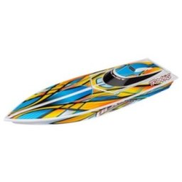 Traxxas Blast 24" RTR Race Boat (Orange) TQ 2.4GHz USB-C