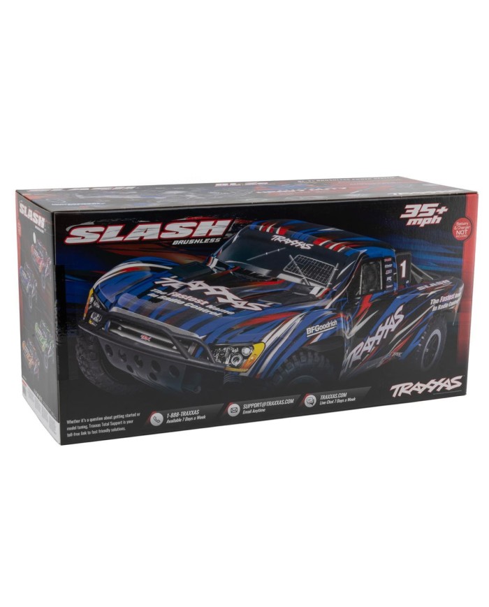 Traxxas Slash 1/10 RTR Brushless Tracción Trasera