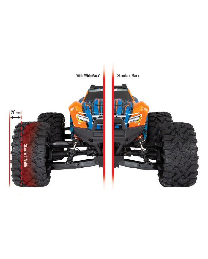 Monster Wide  Truck Traxxas Maxx 4WD VXL 4S