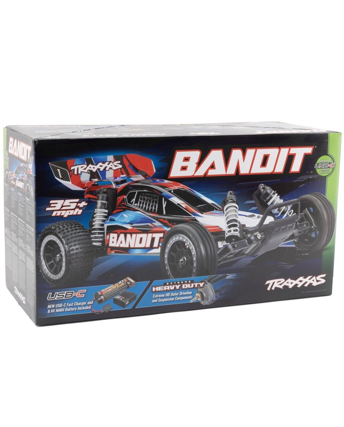Traxxas Bandit XL-5 1/10 2WD RTR Buggy | Velocidad y Durabilidad