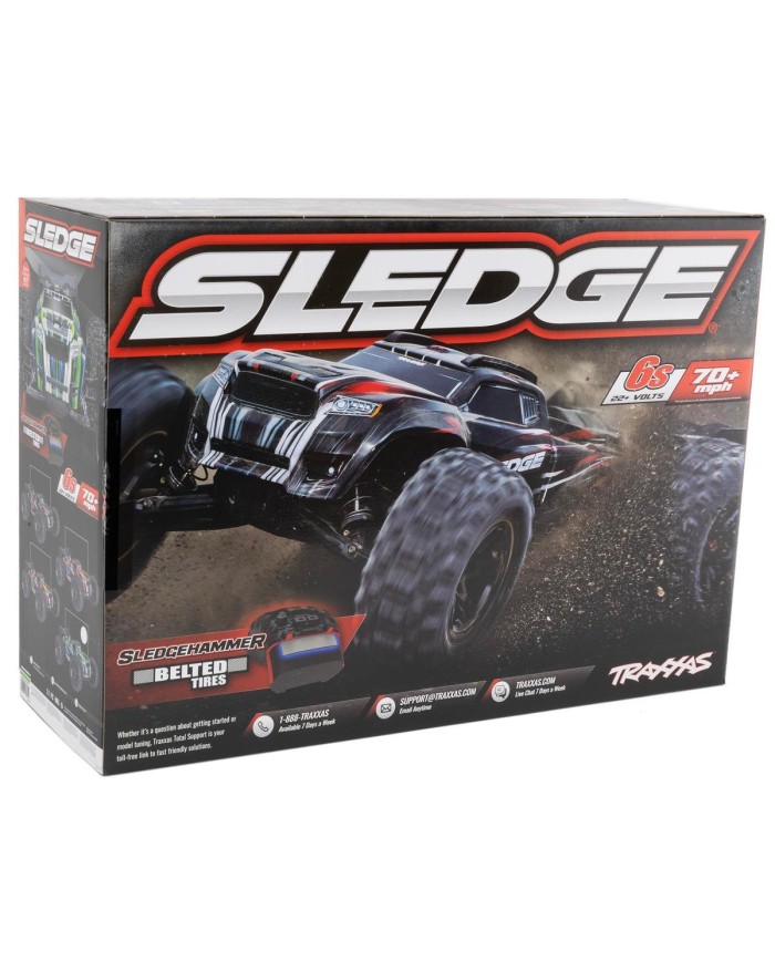 Traxxas Sledge 1/8 RTR: Potencia 6S Extrema