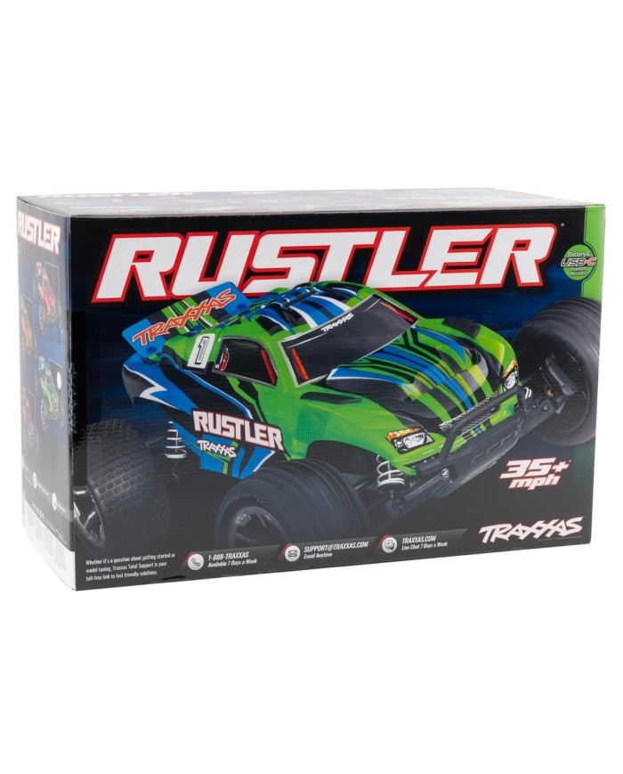 Traxxas Rustler HD 1/10 RTR: Speed and Durability