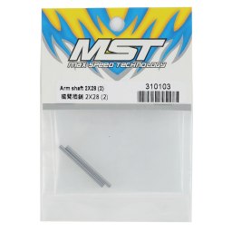 Pasadores Trapecio Trasero MST RMX 2.5 - 2x28 | MST Oficial