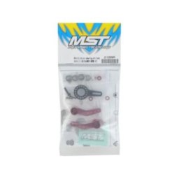 Ensemble Salavasservo Aluminium MST RMX 2.5 (rouge) - MST Racing Official