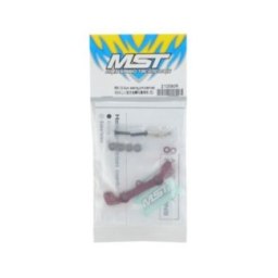 MST RMX 2.5 Aluminum Steering Joint Plate (Red) | MST Oficial