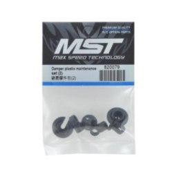 Kit d'entretien en plastique pour amortisseur MST (2) | Course MST