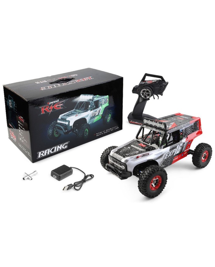 WLtoys 124006 4x4 1/12 Rock Crawler RTR | Rendimiento en Terrenos Difíciles