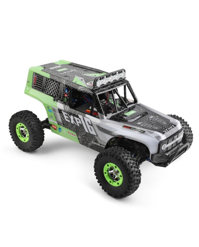 WLtoys 124006 4x4 1/12 Rock Crawler RTR | Rendimiento en Terrenos Difíciles