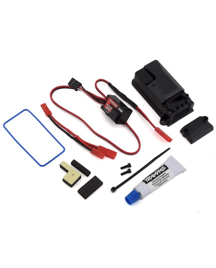 Kit BEC Completo Traxxas con Cubierta de Caja de Receptor