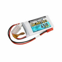 Gens Ace Soaring 450mAh 7.4v 30C (JST) (Lipo)