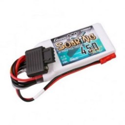 Gens Ace Soaring G-Tech 450mAh 11.1v 30C (JST-SYP) (LiPo)