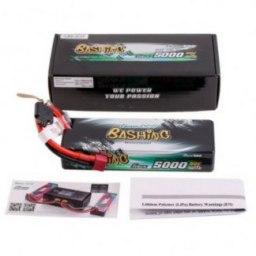 Gens Ace Bashing Series G-Tech 5000mAh 7.4v 60C (T-Dean) (LiPo)