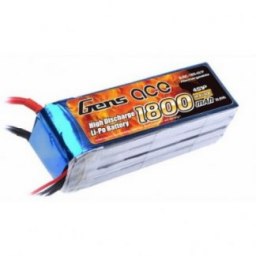 Gens Ace 1800mAh 14.8v 40C (LiPo)