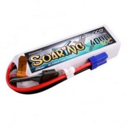 Gens Ace G-Tech Soaring 4000mAh 14.8v 30C (EC5) (LiPo)