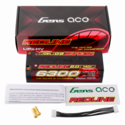 Gens Ace Redline 2.0 Series 6300mAh Shorty 15.2v 140C (LiPo)