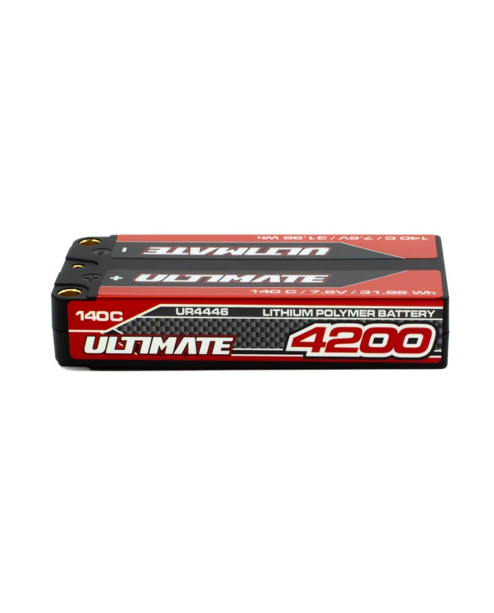 Batterie LiPo Shorty Graphène 7,6 V 4200 mAh 140C – Ultimate HV RC