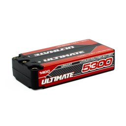 Batterie LiPo Shorty Graphène 7,6 V 5300 mAh 140C – Ultimate HV RC