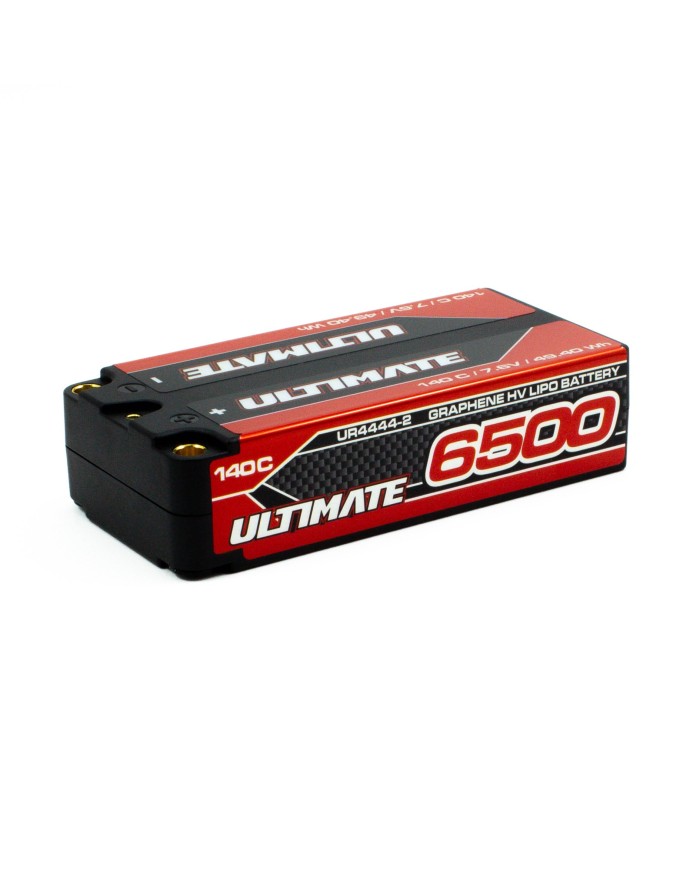 Batterie LiPo Shorty Graphène 7,6 V 6500 mAh 140C – Ultimate HV RC