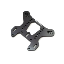 Mariposa trasera P2 (baja) Mugen MBX8R Ultimate Racing, aluminio 7075 anodizado gris grafito