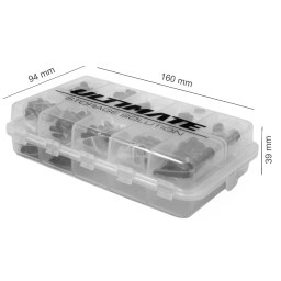 Kit tornillería M4 con caja Ultimate Racing | Big Bang Hobbies