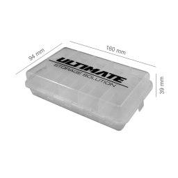Caja doble de tornillería Ultimate Racing mediana | Resistente y práctica