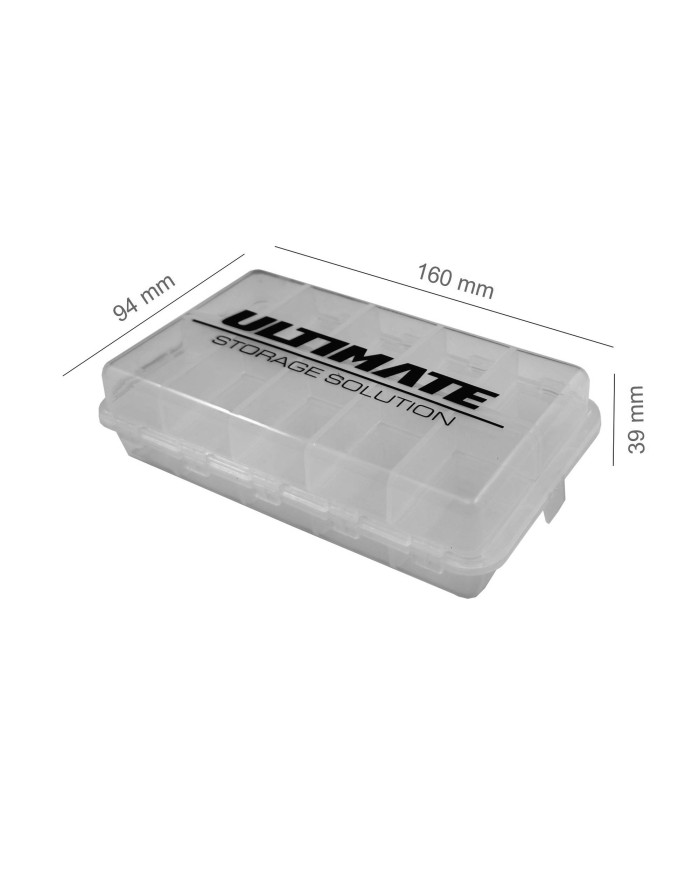 Caja doble de tornillería Ultimate Racing mediana | Resistente y práctica